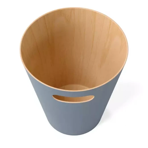 أومبرا - سلة خشبية "Woodrow" - أزرق داكن - أومبرا - Image 7