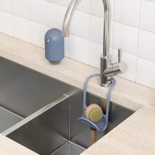 Umbra "Sling" Metal Sink Caddy - Slate Blue - Umbra - Image 4