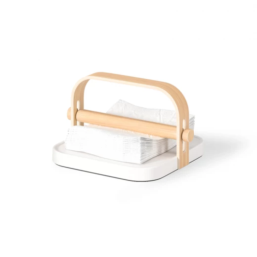 Umbra Bellwood  Napkin Holder - White/Natural - Umbra - Image 12