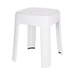 Wenko Alaska Bath Stool - White