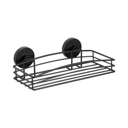Wenko Vacuum-Loc Wall Shelf - Black