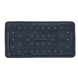 Wenko Florida Safety Bathtub Mat - 70X36 Cm - Grey