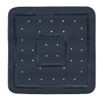 Wenko Florida Safety Bathtub Mat - 55x55 Cm - Grey - Wenko