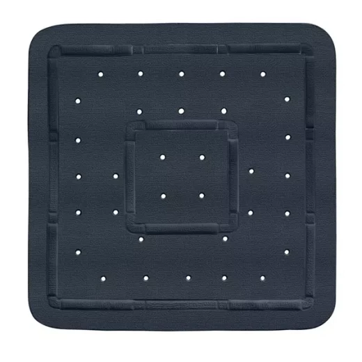 Wenko Florida Safety Bathtub Mat - 55x55 Cm - Grey Wenko Florida Safety Bathtub Mat - 55x55 Cm - Grey