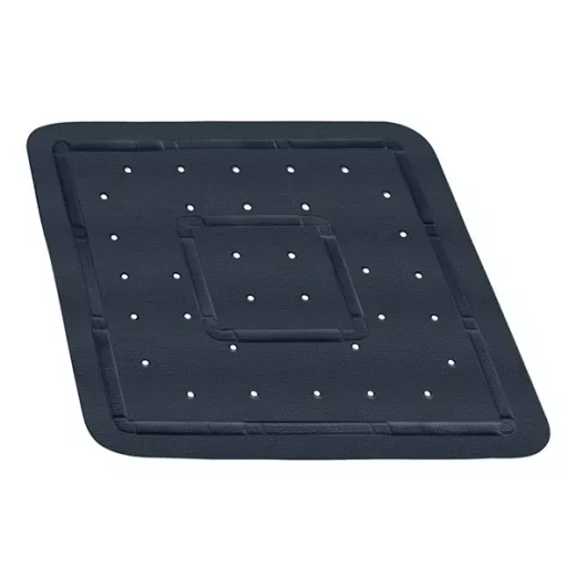 Wenko Florida Safety Bathtub Mat - 55x55 Cm - Grey - Wenko - Image 2
