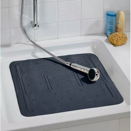 Wenko Florida Safety Bathtub Mat - 55x55 Cm - Grey - Wenko - Image 3