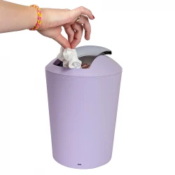 Kela Marta Swing Lid Bin 5 Litres - Pastel Lilac