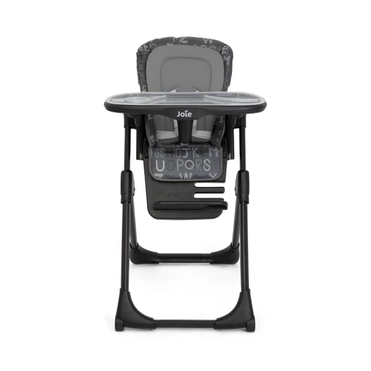 Joie Mimzy Recline Highchair in Charcoal: 2-in-1 Baby High Chair with Adjustable Height & Recline Features. Easy to Clean & Compact Fold Design for Convenient Mealtime Use and Storage. Joie Mimzy Recline Highchair in Charcoal: 2-in-1 Baby High Chair with Adjustable Height & Recline Features. Easy to Clean & Compact Fold Design for Convenient Mealtime Use and Storage.