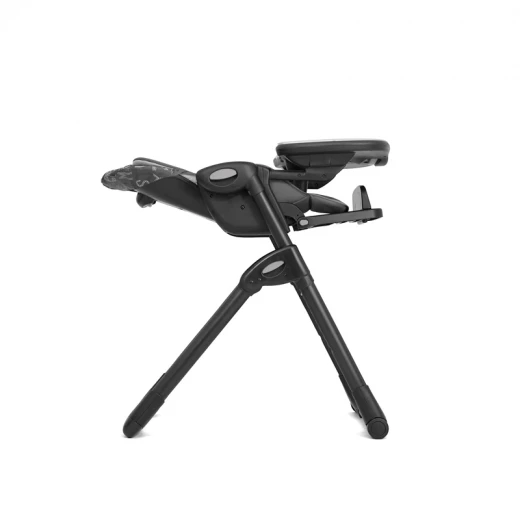Joie Mimzy Recline Highchair in Charcoal: 2-in-1 Baby High Chair with Adjustable Height & Recline Features. Easy to Clean & Compact Fold Design for Convenient Mealtime Use and Storage. - Joie - Image 5