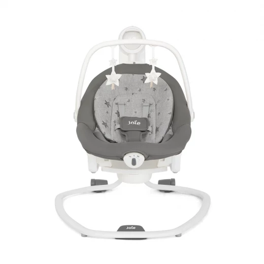 Joie Serina 2in1 Baby Swing and Rocker - Cosmo Grey Joie Serina 2in1 Baby Swing and Rocker - Cosmo Grey