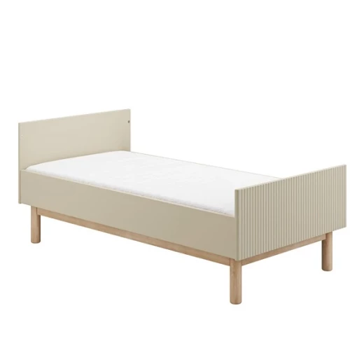 Pinio Miloo Baby's Bed - Growing Bed With Mattress - 70x140 - Champagne - Pinio - Image 5