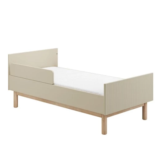 Pinio Miloo Baby's Bed - Growing Bed With Mattress - 70x140 - Champagne - Pinio - Image 6