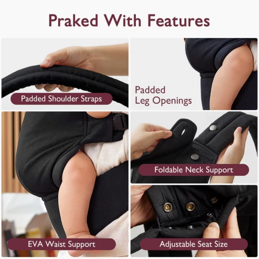 موم كوزي PureHug حمالة أطفال مريحة وخفيفة - موم كوزي - Image 4