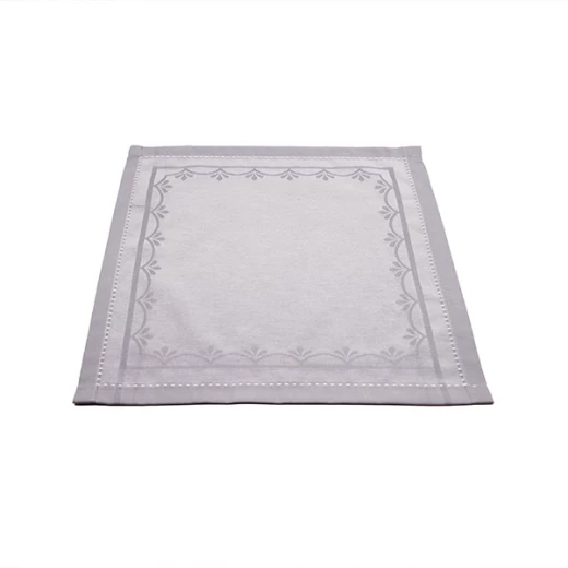 نوفا هوم "Irene" طقم منديل للمائدة - 6 قطع - 42x42 سم - رمادي - نوفا هوم - Image 2