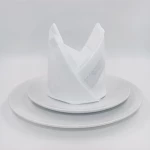 Nova Home Irene Table Napkins Set - 6pcs - 42x42 Cm - White - Nova Home