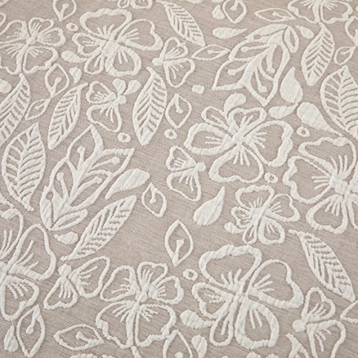 Nova Home Fraidy Cotton Jacquard Comforter Set - 100% Cotton - King - 8Pcs - Taupe - Nova Home - Image 7