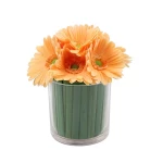 نوفا هوم "Gerbera" مزهرية زهور - 20 سم - برتقالي - نوفا هوم