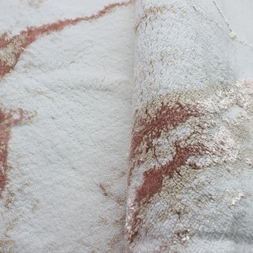 نوفا هوم "Eco Marble" طقم أرضية حمام - قطن 100% - 2 قطعة - بيج - نوفا هوم - Image 3