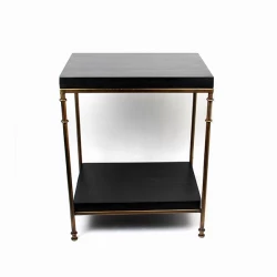 Weva Courage Table - Rectangular - Brass