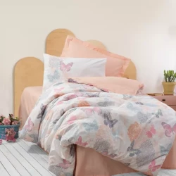 Nova Home Kimela Duvet Cover Set - 100% Cotton - Single & Twin - 3 Pcs - Multicolor