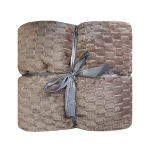 نوفا هوم "Maze" بطانية - مجوز - بني - نوفا هوم