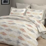 Nova Home Tapestry Printed Cotton Flannel Duvet Cover Set - King & Super King - 4 Pcs - Multicolor - Nova Home