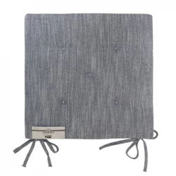 Nova Home "Gourmet" Chair Pad - 40x40 cm - Grey