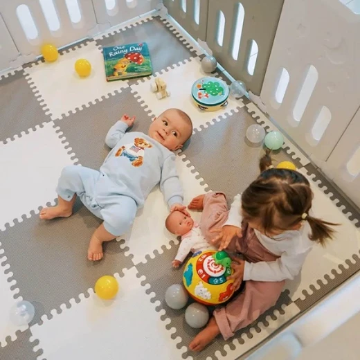 Nova Home Duo Play Pen - Grey - Nova Home - Image 10