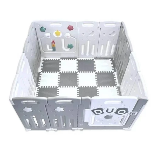 Nova Home Duo Play Pen - Grey Nova Home Duo Play Pen - Grey