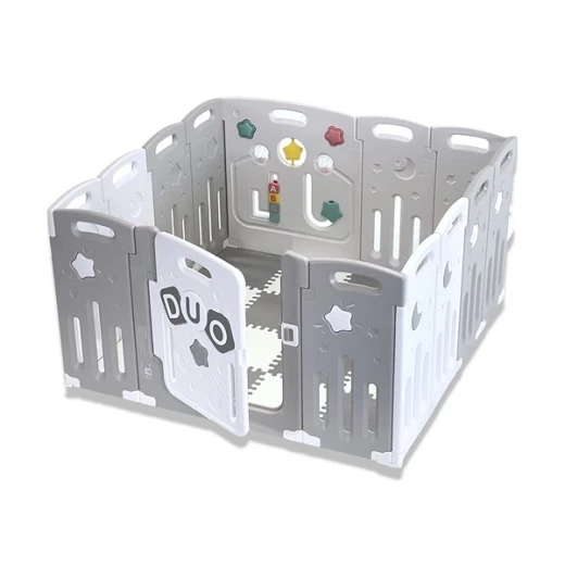 Nova Home Duo Play Pen - Grey - Nova Home - Image 2