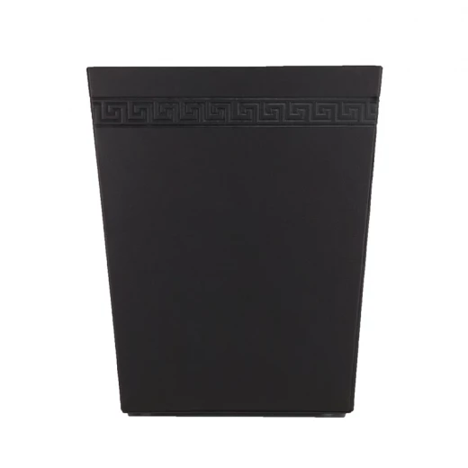 نوفا هوم "Versace" سلة مهملات جلد - أسود - نوفا هوم - Image 2