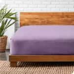 نوفا هوم Cotton Warm طقم شرشف مطاط شتوي قطن فلانيل دافئ - مفرد & مفرد كبير - 2 قطع - نهدي - نوفا هوم