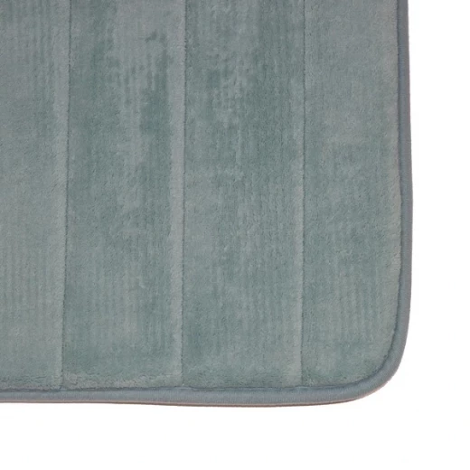 Nova Home Steps Memory Foam Non-Slip Bath Mat - 50x80 Cm - Aqua - Nova Home - Image 2