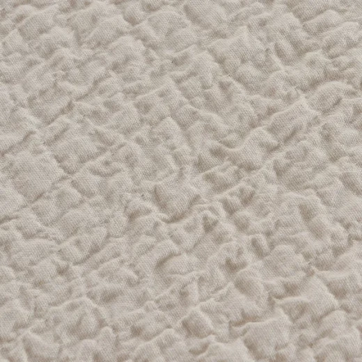نوفا هوم Cottontex طقم وجه لحاف - قطن 100% ، 200 خيط لكل انش مربع - مفرد & مفرد كبير - 2 قطع - بيج - نوفا هوم - Image 6