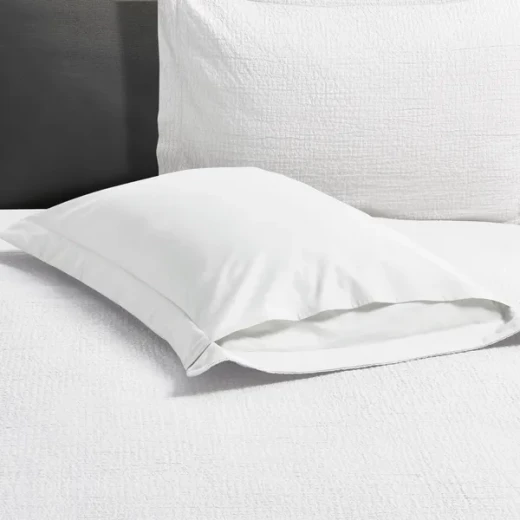 Nova Cottontex Textured Duvet Cover Set - 100% Cotton, 200 Thread  - 2 Pcs - Single & Twin - White - Nova Home - Image 4