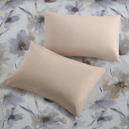 نوفا هوم Chintz طقم لحاف مايكروفايبر بنمط مطبوع - 4 قطع - مفرد & مفرد كبير - بيج - نوفا هوم - Image 7