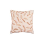 Nova Home "Prismrose" Handmade Embroidery Cushion Cover - 50x50 cm - Rose - Nova Home