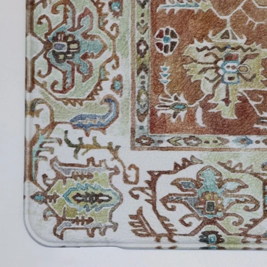 نوفا هوم "Engrave" أرضية مطبخ من مادة PVC بنمط مطبوع - 46x120 سم - بني - نوفا هوم - Image 2