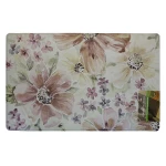 نوفا هوم "Peony" أرضية مطبخ من مادة PVC بنمط مطبوع - 46x76 سم - متعدد الألوان - نوفا هوم