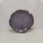 Weva Timeless Metal Plate - Small - Purple - Weva