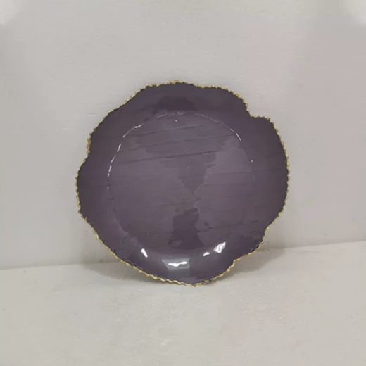 Weva Timeless Metal Plate - Small - Purple Weva Timeless Metal Plate - Small - Purple