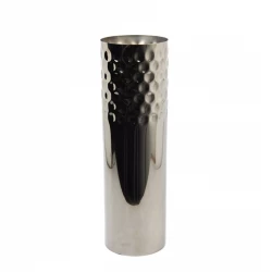 Weva Adorn Flower Vase - Large - Black Nickel