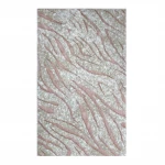 Nova Home Zetra Cotton Bath Rug - 60x100 Cm - Powder - Nova Home