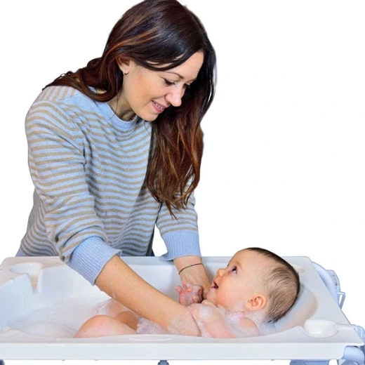 Baby Land Rodi Little Sea Baby Bath Tub with Changing Table - Grey - Babyland - Image 4