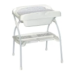 Baby Land Elios Star Line Baby Bath Tub with Changing Table - Grey - Babyland
