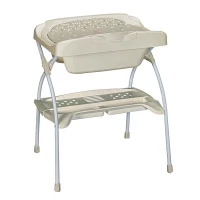 Baby Land Elios Little Snail Baby Bath Tub with Changing Table - Beige
