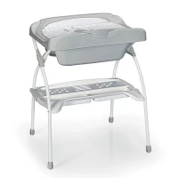 Baby Land Elios Little Sea Baby Bath Tub with Changing Table - Grey