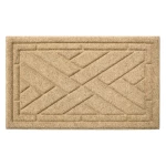 Nova Home Tangle Outdoor Mat W & Rubber Backing - 45x75 cm - Brown - Nova Home