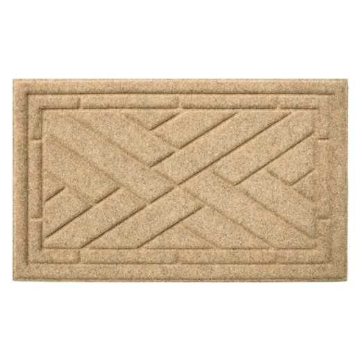 Nova Home Tangle Outdoor Mat W & Rubber Backing - 45x75 cm - Brown Nova Home Tangle Outdoor Mat W & Rubber Backing - 45x75 cm - Brown
