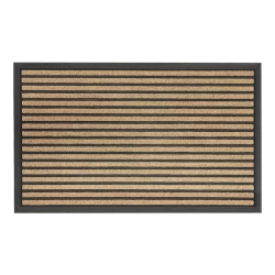 نوفا هوم Lini دعاسة مدخل بخلفية مطاط - 60x90 سم - بني